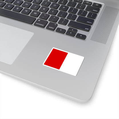 Flag of Frejus (France) STICKER Vinyl Kiss-Cut Decal