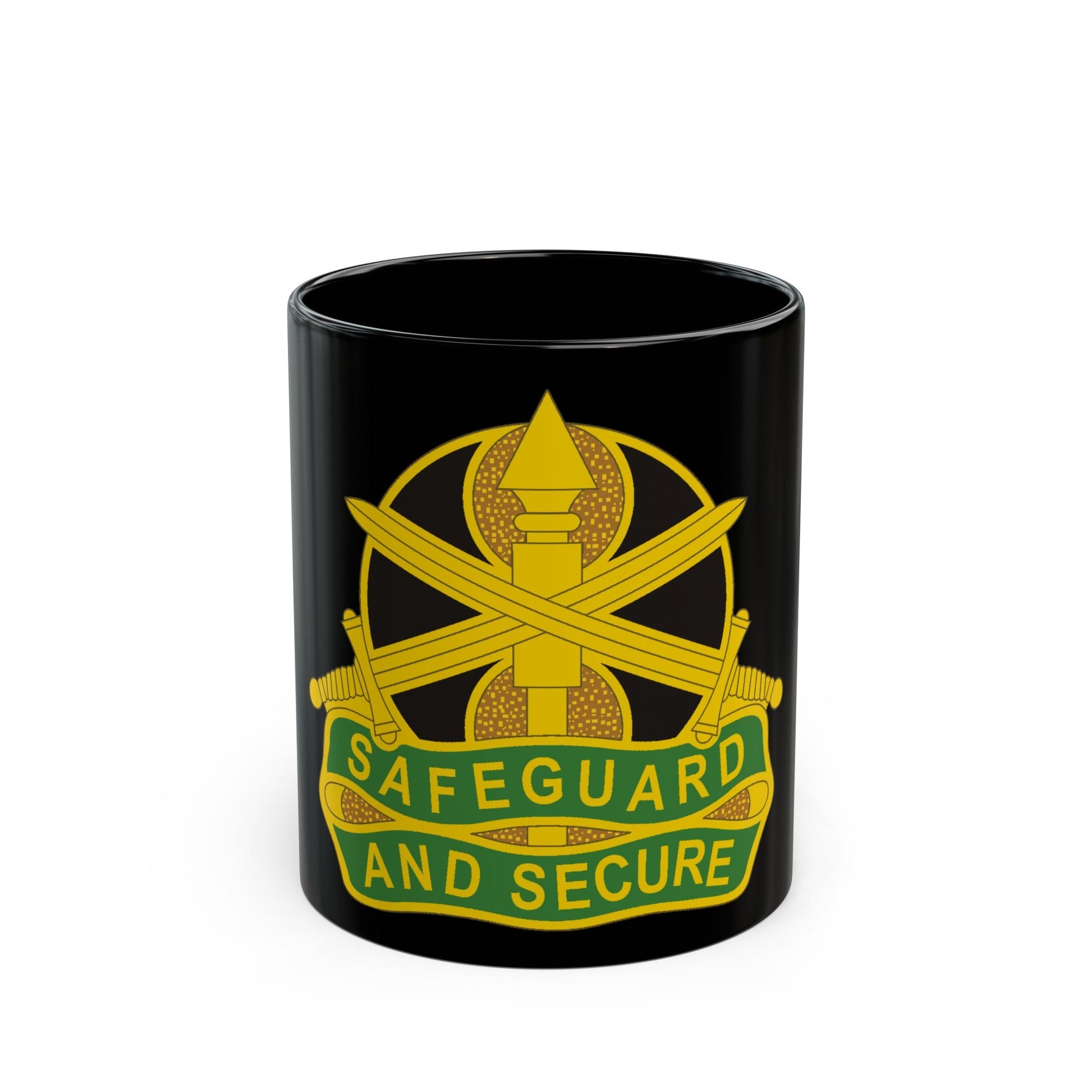 785 Military Police Battalion (U.S. Army) Black Coffee Mug-11oz-The Sticker Space