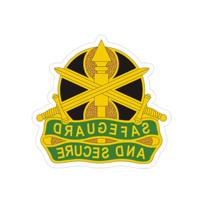 785 Military Police Battalion (U.S. Army) REVERSE PRINT Transparent STICKER-2 Inch-The Sticker Space