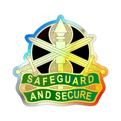 785 Military Police Battalion (U.S. Army) Holographic STICKER Die-Cut Vinyl Decal 2 Inch Holographic - The Sticker Space