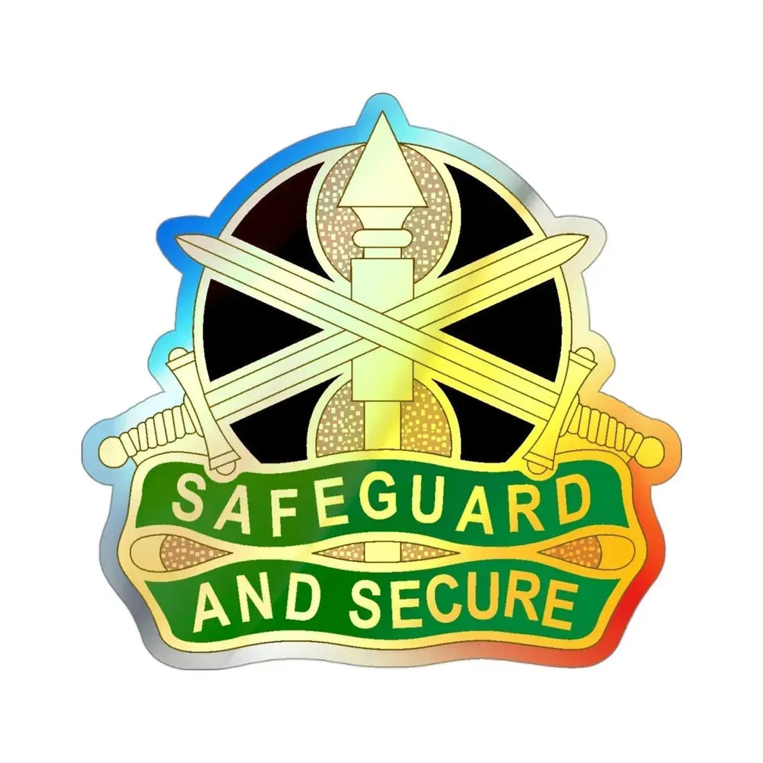 785 Military Police Battalion (U.S. Army) Holographic STICKER Die-Cut Vinyl Decal - The Sticker Space