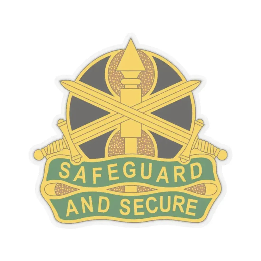 785 Military Police Battalion (U.S. Army) STICKER Vinyl Kiss-Cut Decal 2 Inch Transparent - The Sticker Space