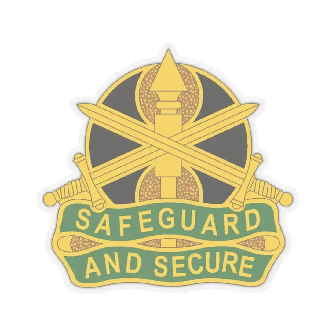 785 Military Police Battalion (U.S. Army) STICKER Vinyl Kiss-Cut Decal 3 Inch Transparent - The Sticker Space