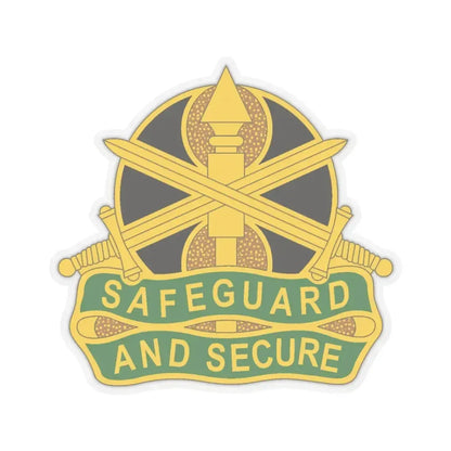 785 Military Police Battalion (U.S. Army) STICKER Vinyl Kiss-Cut Decal 3 Inch Transparent - The Sticker Space
