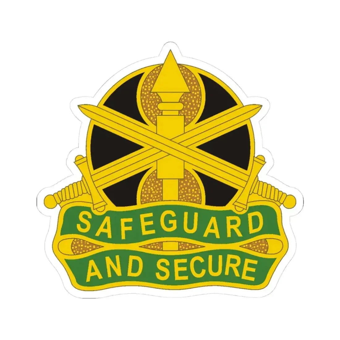 785 Military Police Battalion (U.S. Army) STICKER Vinyl Kiss-Cut Decal 3 Inch White - The Sticker Space