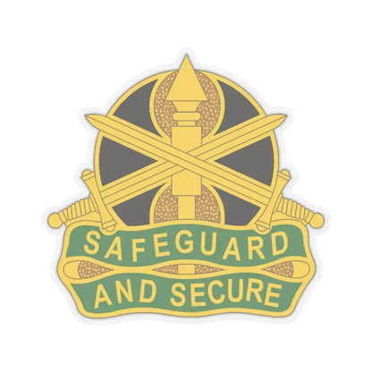 785 Military Police Battalion (U.S. Army) STICKER Vinyl Kiss-Cut Decal 4 Inch Transparent - The Sticker Space