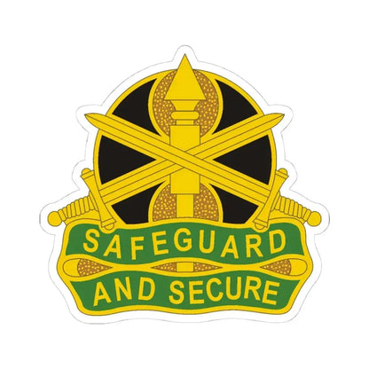 785 Military Police Battalion (U.S. Army) STICKER Vinyl Kiss-Cut Decal 4 Inch White - The Sticker Space