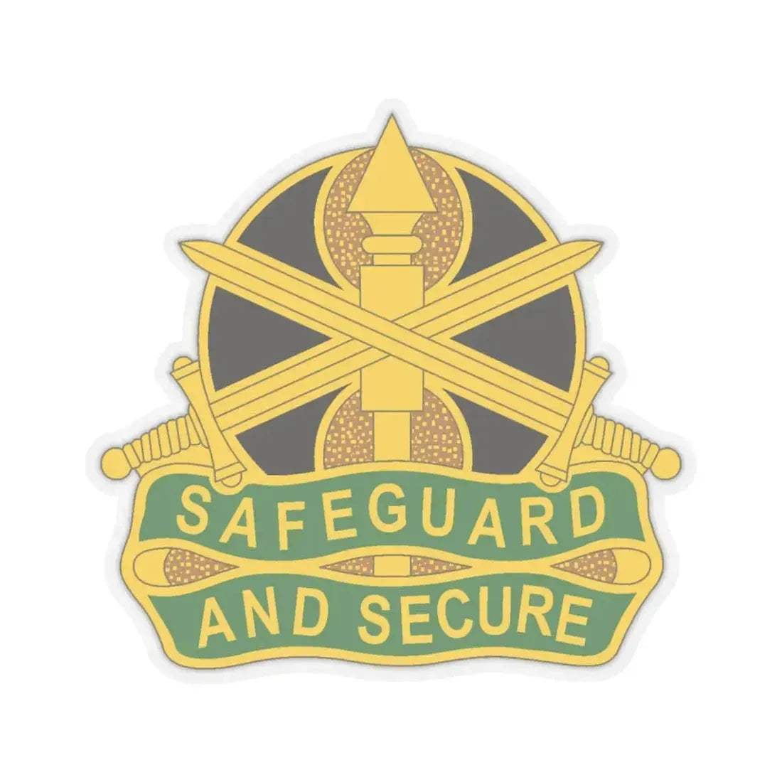 785 Military Police Battalion (U.S. Army) STICKER Vinyl Kiss-Cut Decal 6 Inch Transparent - The Sticker Space