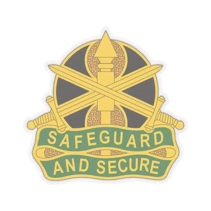 785 Military Police Battalion (U.S. Army) STICKER Vinyl Kiss-Cut Decal 6 Inch Transparent - The Sticker Space