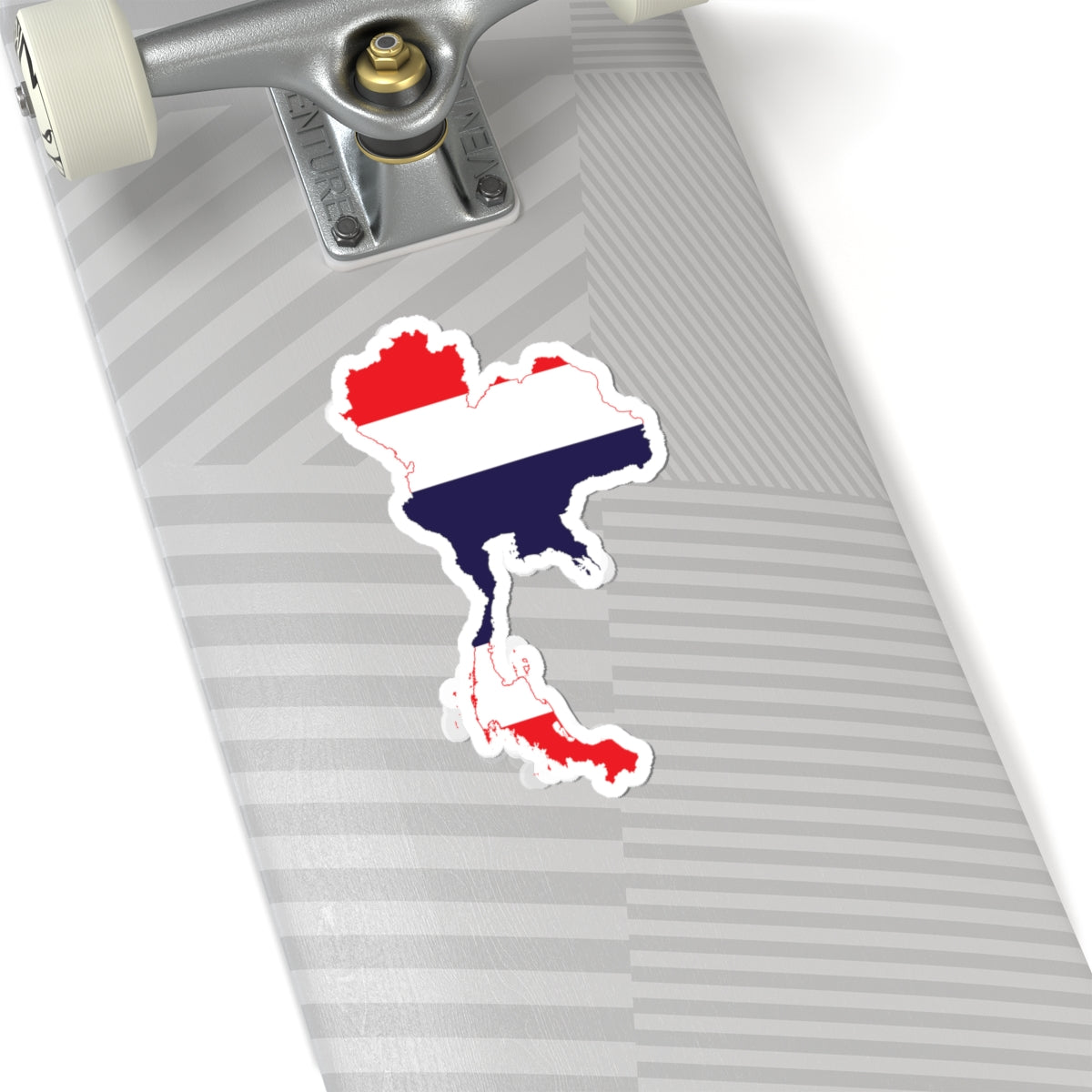 Flag-map of Thailand all (Thailand) STICKER Vinyl Kiss-Cut Decal