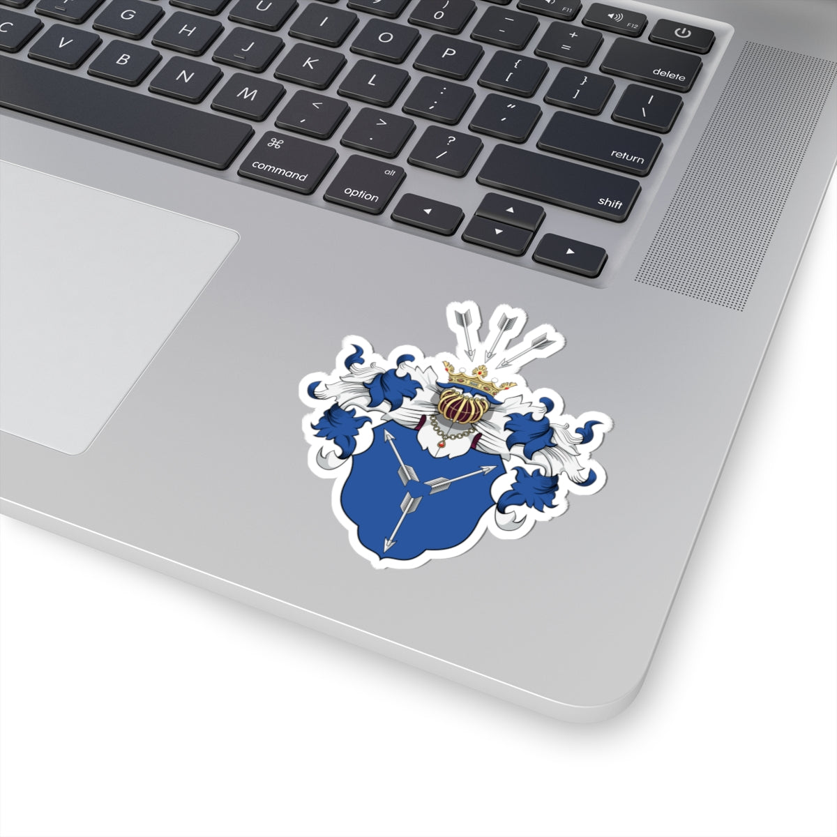 Coa Hungary Family Dudvárszky (Hungary) (Coat of Arms) STICKER Vinyl Kiss-Cut Decal