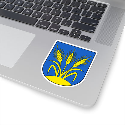 Ramsen-blazon (Switzerland) (Coat of Arms) STICKER Vinyl Kiss-Cut Decal
