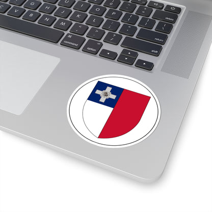 Badge of Malta 1943-1964 (Malta) (Coat of Arms) STICKER Vinyl Kiss-Cut Decal