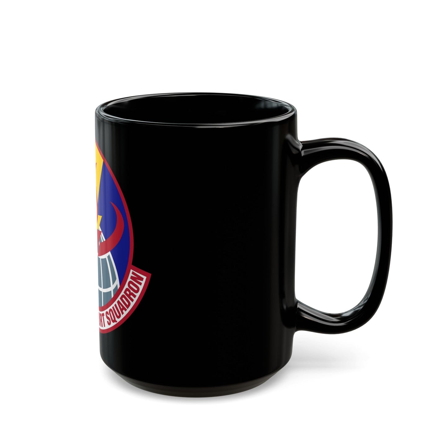 786th Force Support Squadron (U.S. Air Force) Black Coffee Mug-The Sticker Space