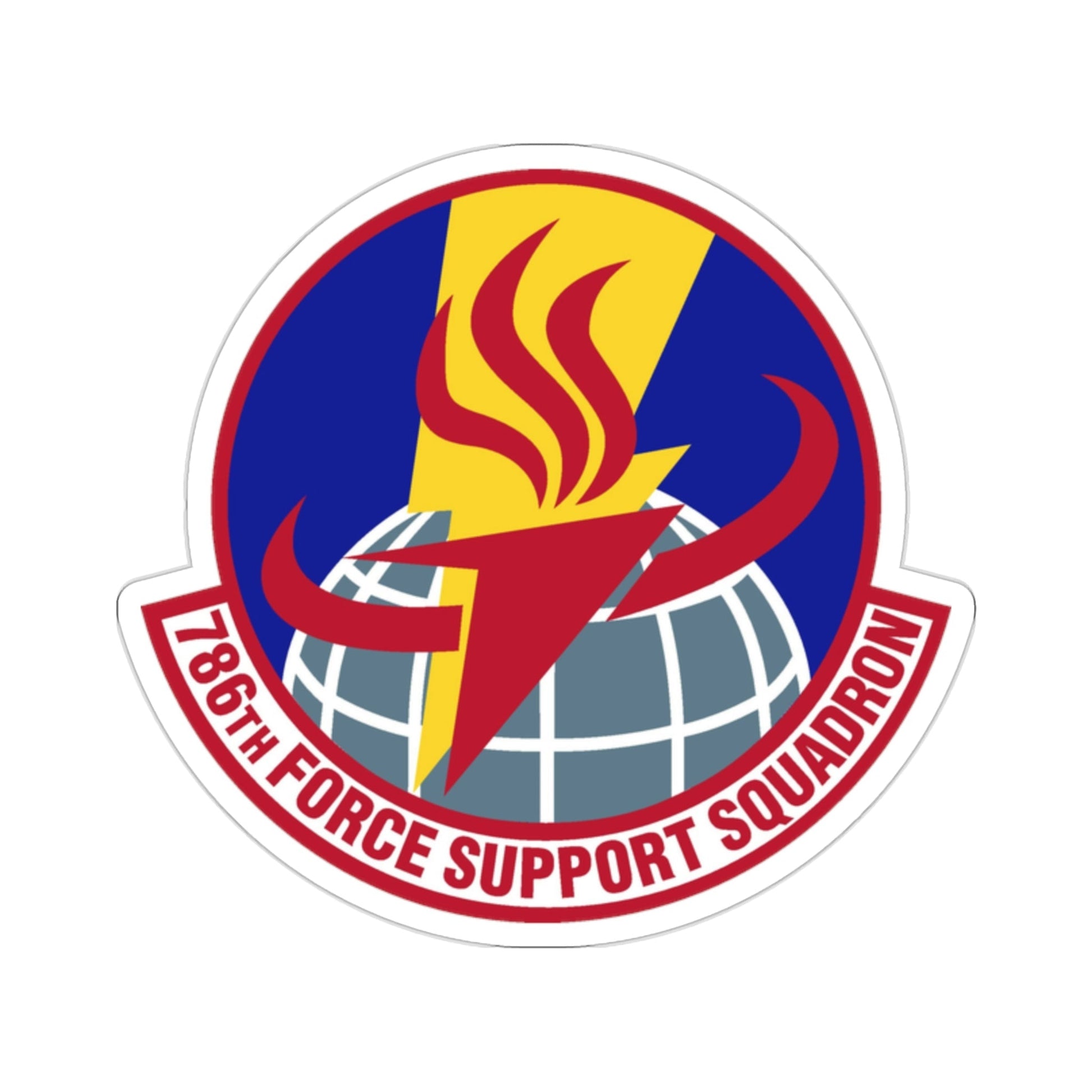 786th Force Support Squadron (U.S. Air Force) STICKER Vinyl Die-Cut Decal-2 Inch-The Sticker Space