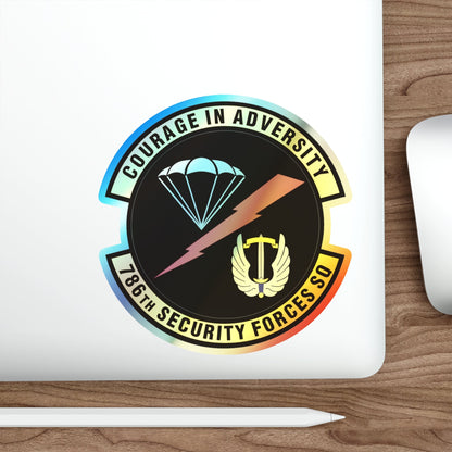786th Security Forces Squadron (U.S. Air Force) Holographic STICKER Die-Cut Vinyl Decal-The Sticker Space