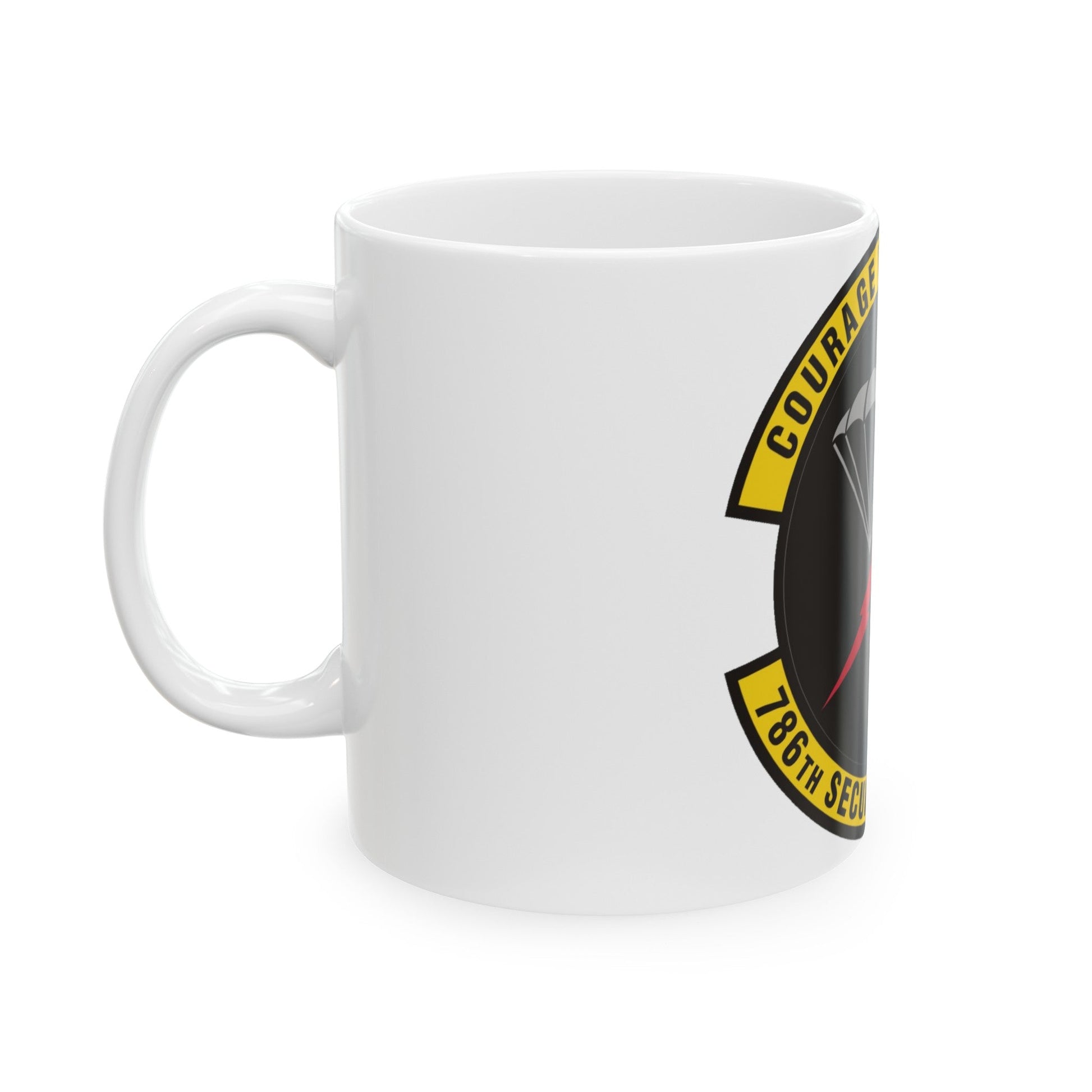 786th Security Forces Squadron (U.S. Air Force) White Coffee Mug-The Sticker Space