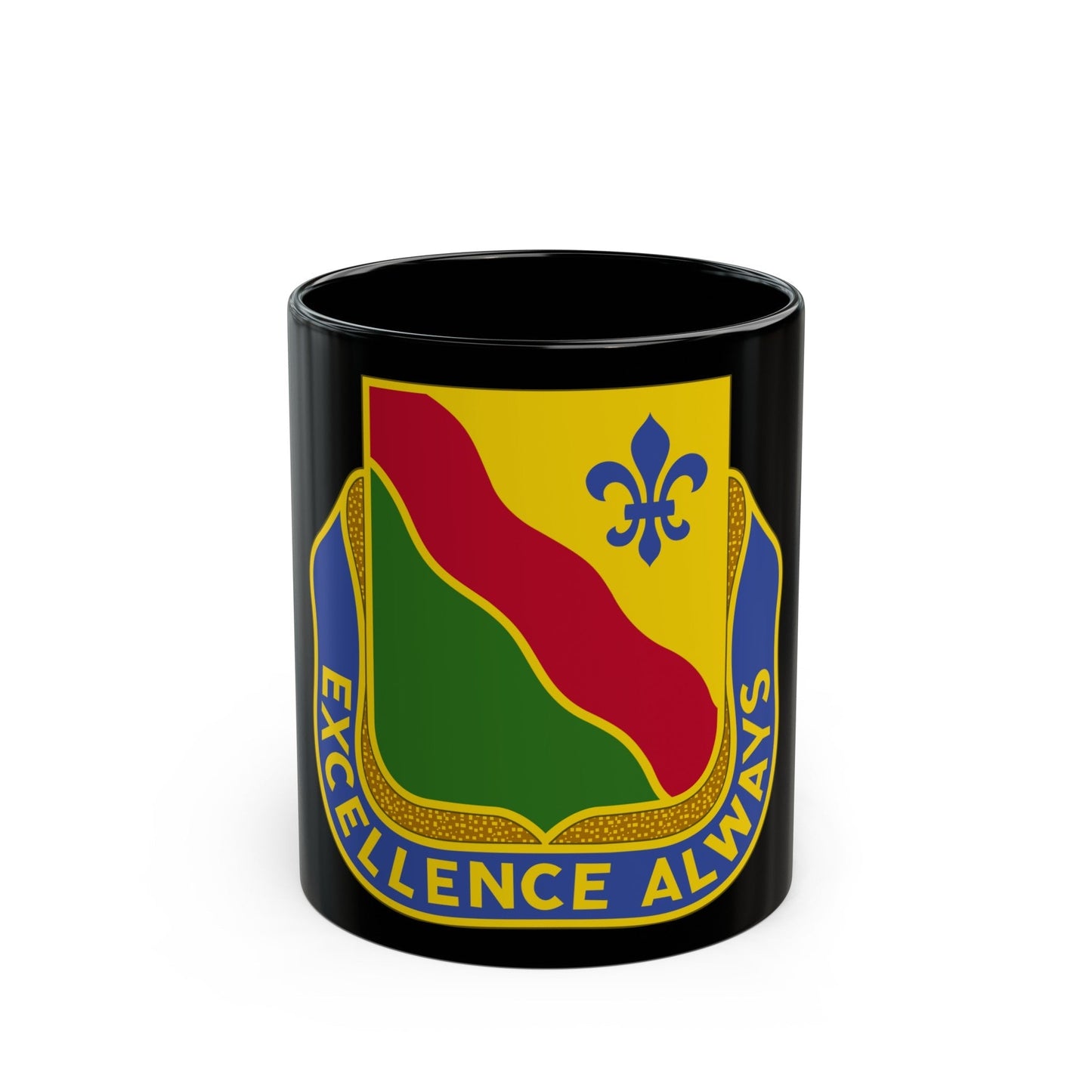 787 Military Police Battalion (U.S. Army) Black Coffee Mug-11oz-The Sticker Space