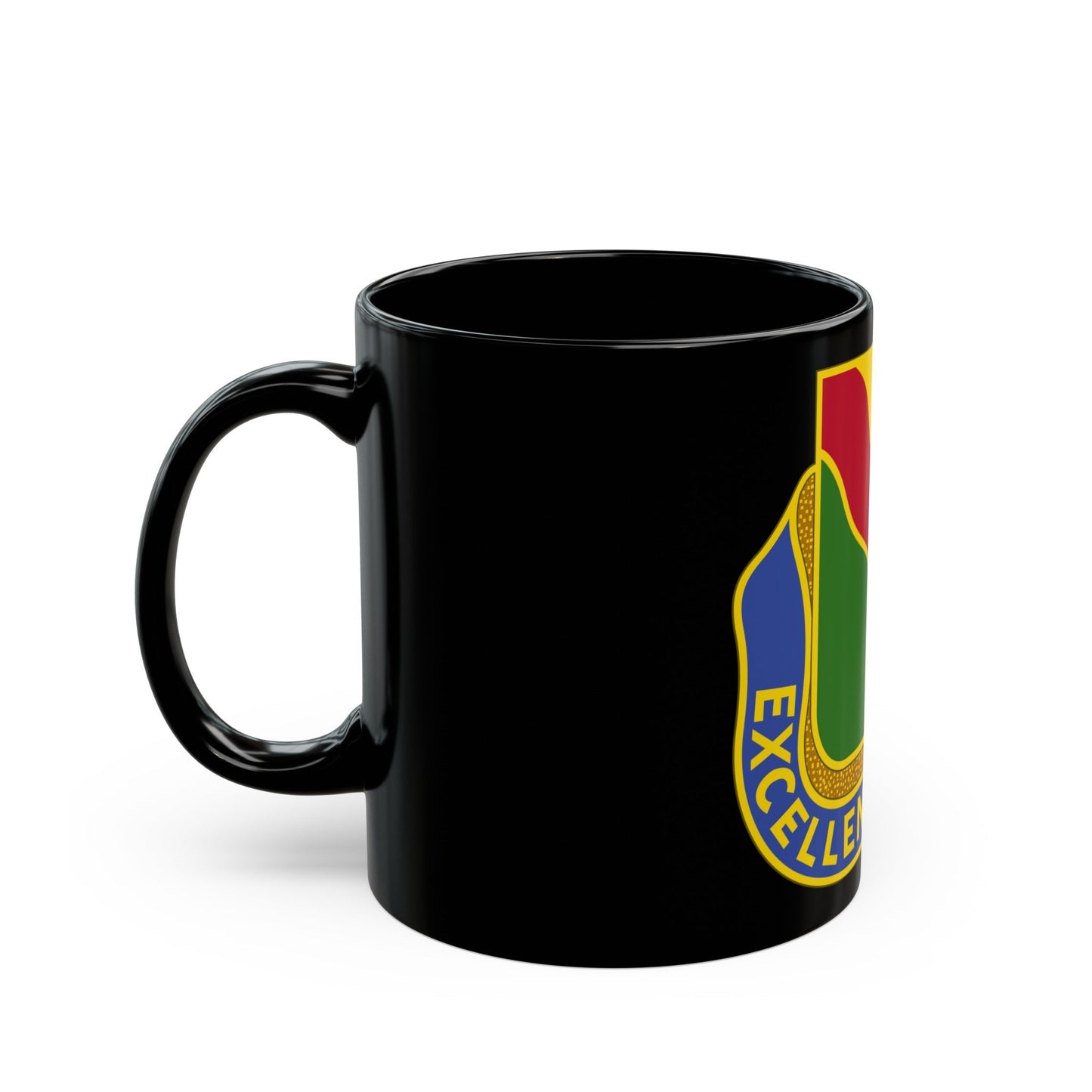 787 Military Police Battalion (U.S. Army) Black Coffee Mug-The Sticker Space