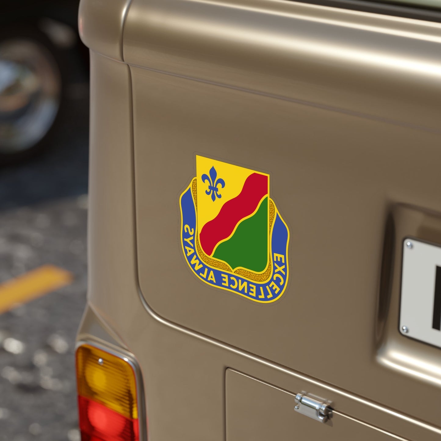 787 Military Police Battalion (U.S. Army) REVERSE PRINT Transparent STICKER-The Sticker Space