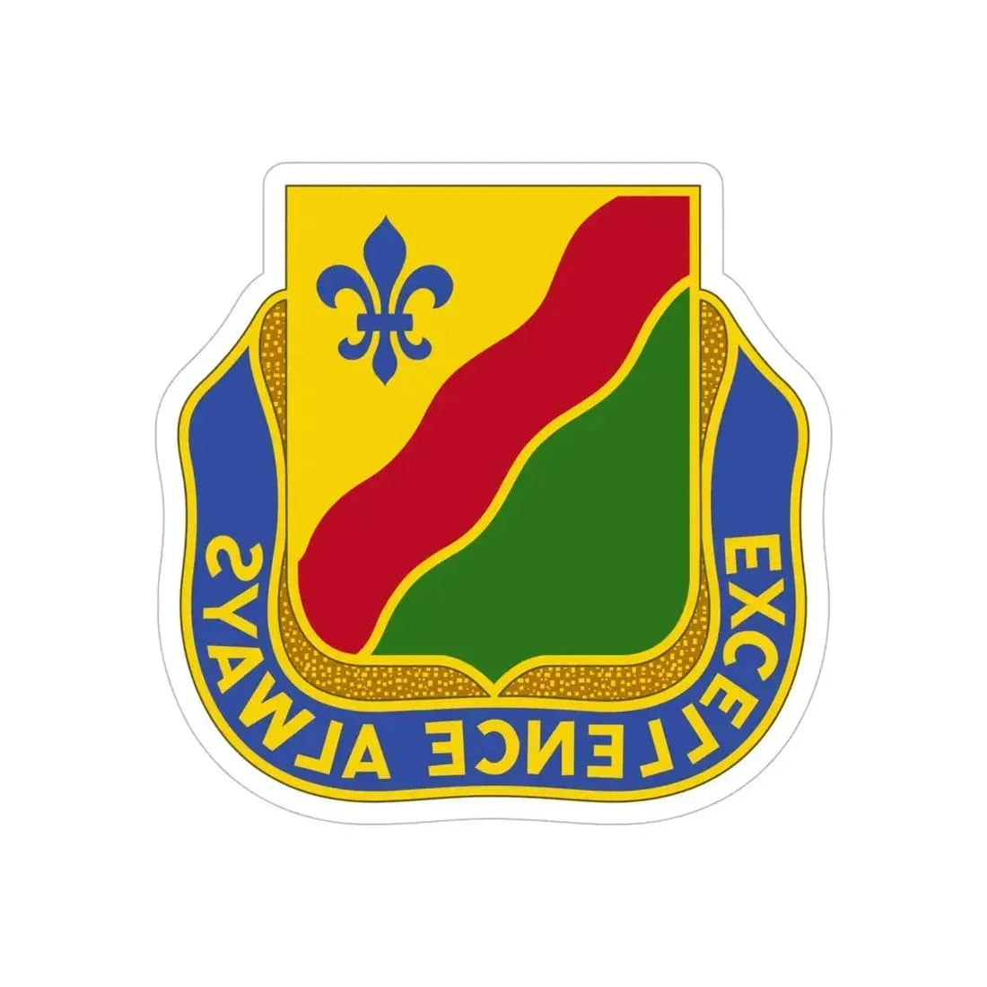 787 Military Police Battalion (U.S. Army) REVERSE PRINT Transparent Die-Cut STICKER - The Sticker Space