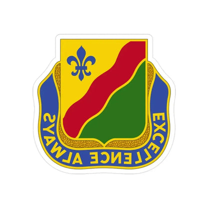 787 Military Police Battalion (U.S. Army) REVERSE PRINT Transparent Die-Cut STICKER - The Sticker Space