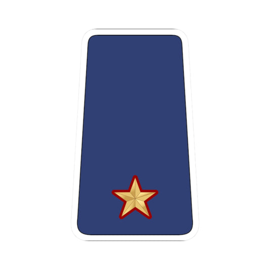 07. KAF 2LT (Kuwait) (Military Rank) STICKER Vinyl Kiss-Cut Decal