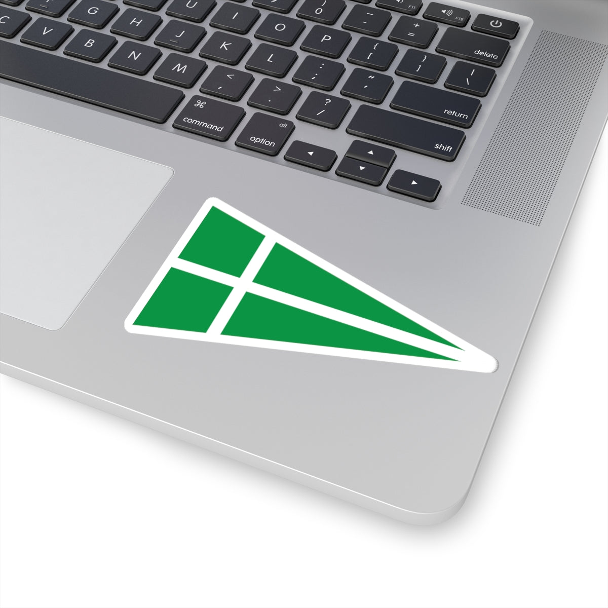 Burgee of BS-Fuzfo Sailing Club (Hungary) STICKER Vinyl Kiss-Cut Decal