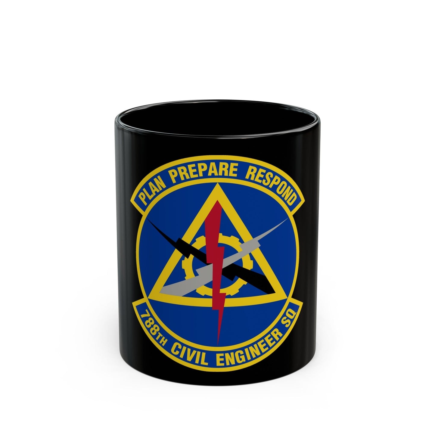 788 Civil Engineer Squadron AFMC (U.S. Air Force) Black Coffee Mug-11oz-The Sticker Space