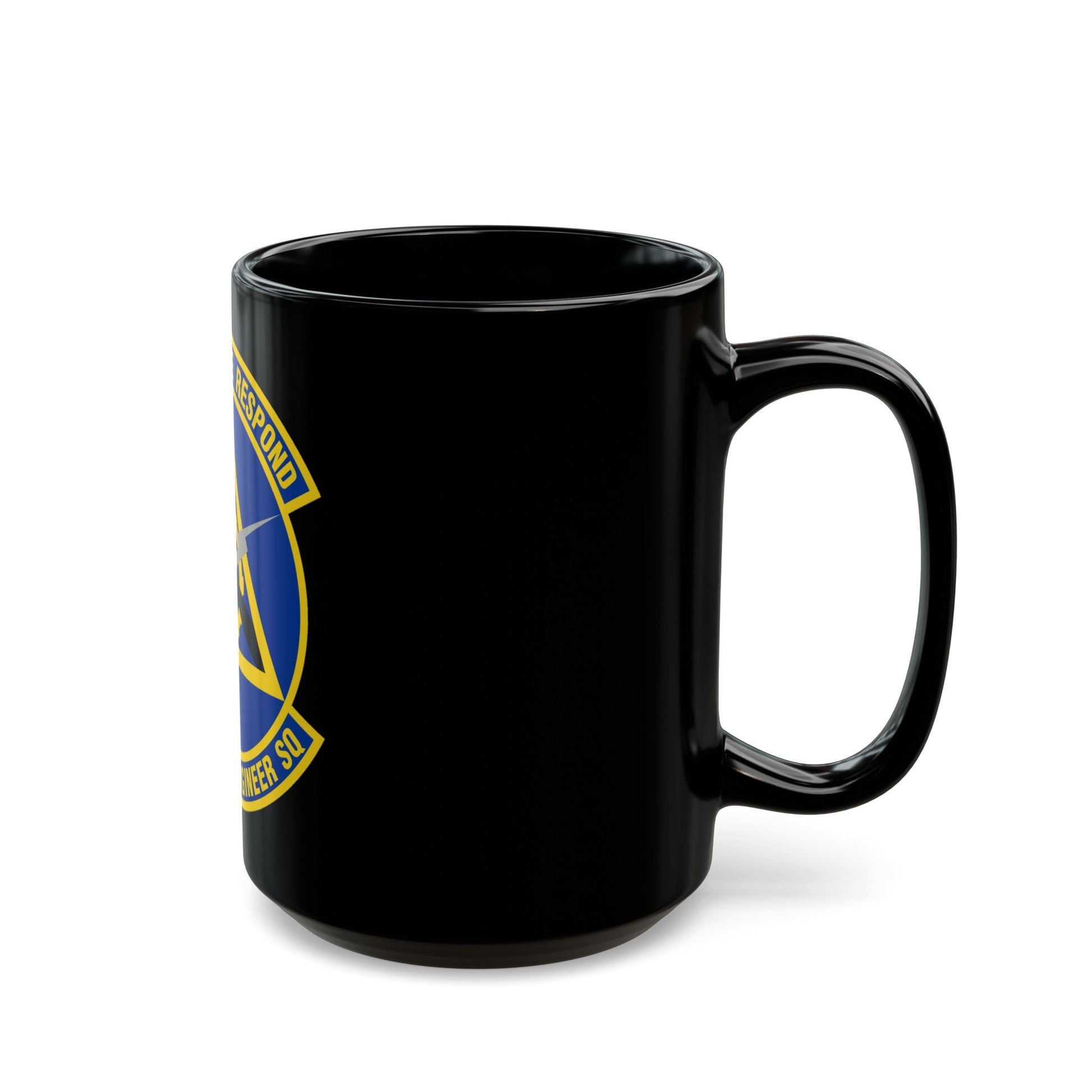 788 Civil Engineer Squadron AFMC (U.S. Air Force) Black Coffee Mug-The Sticker Space