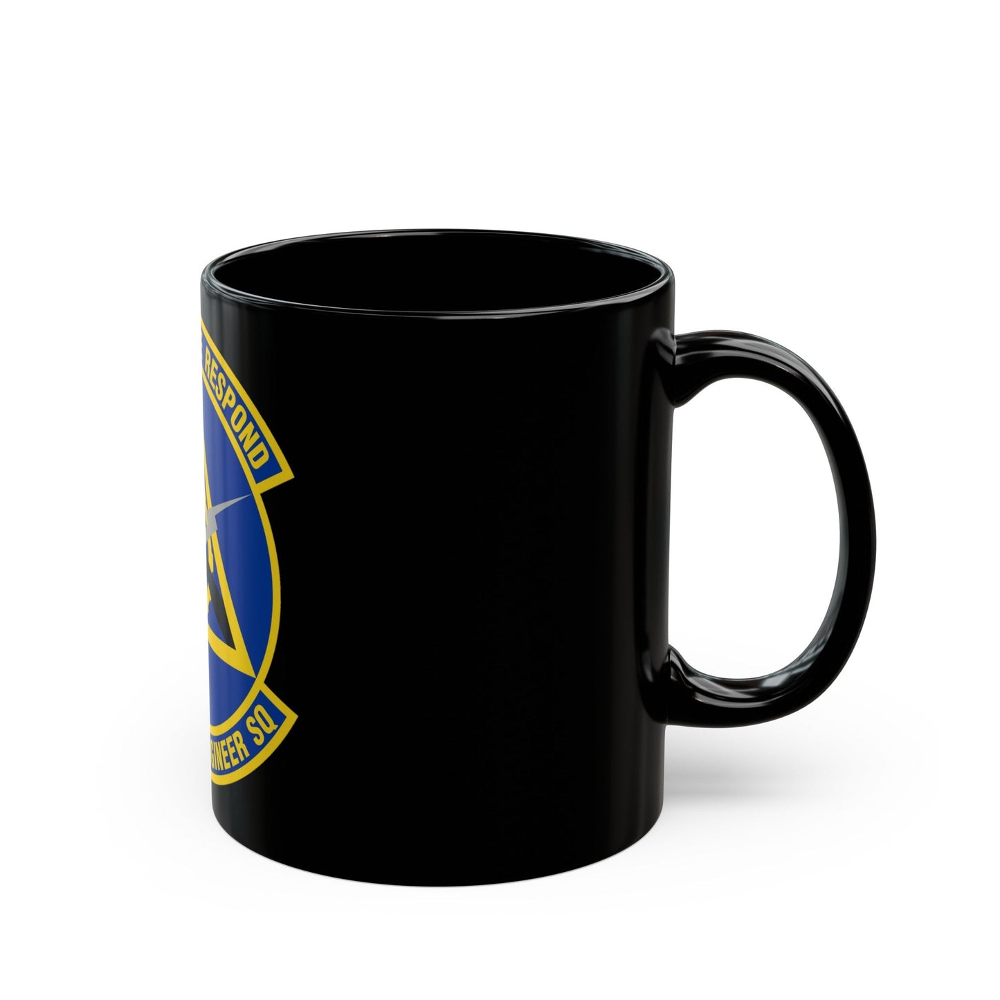 788 Civil Engineer Squadron AFMC (U.S. Air Force) Black Coffee Mug-The Sticker Space