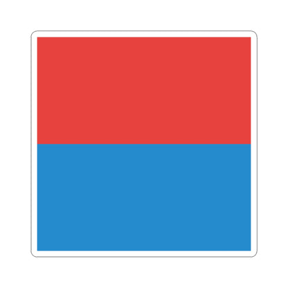 Flag of Canton of Ticino (Switzerland) STICKER Vinyl Kiss-Cut Decal
