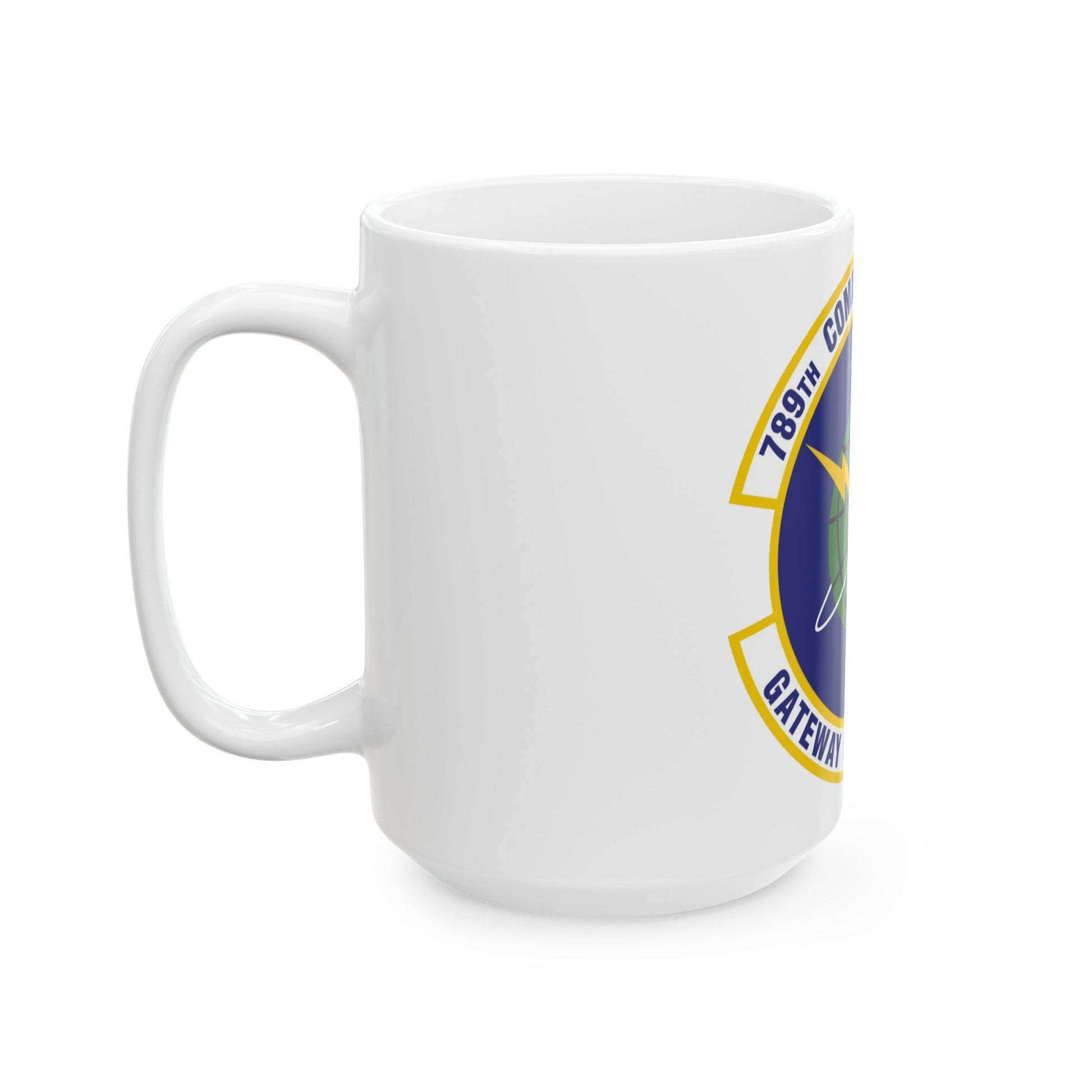 789th Communications Squadron (U.S. Air Force) White Coffee Mug-The Sticker Space