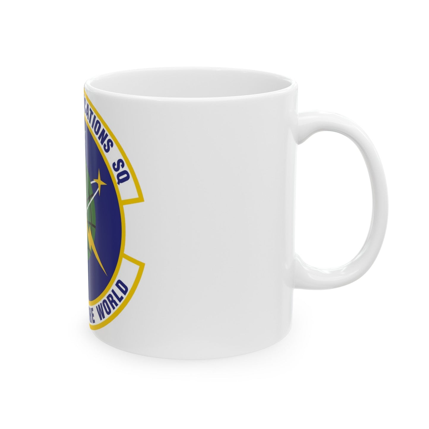 789th Communications Squadron (U.S. Air Force) White Coffee Mug-The Sticker Space