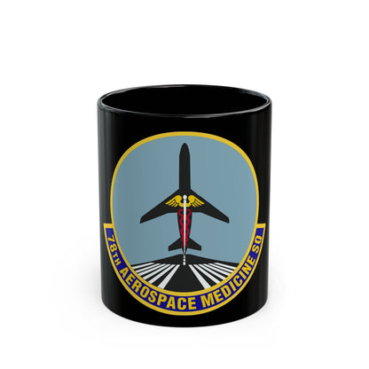 78th Aerospace Medicine Squadron (U.S. Air Force) Black Coffee Mug-11oz-The Sticker Space