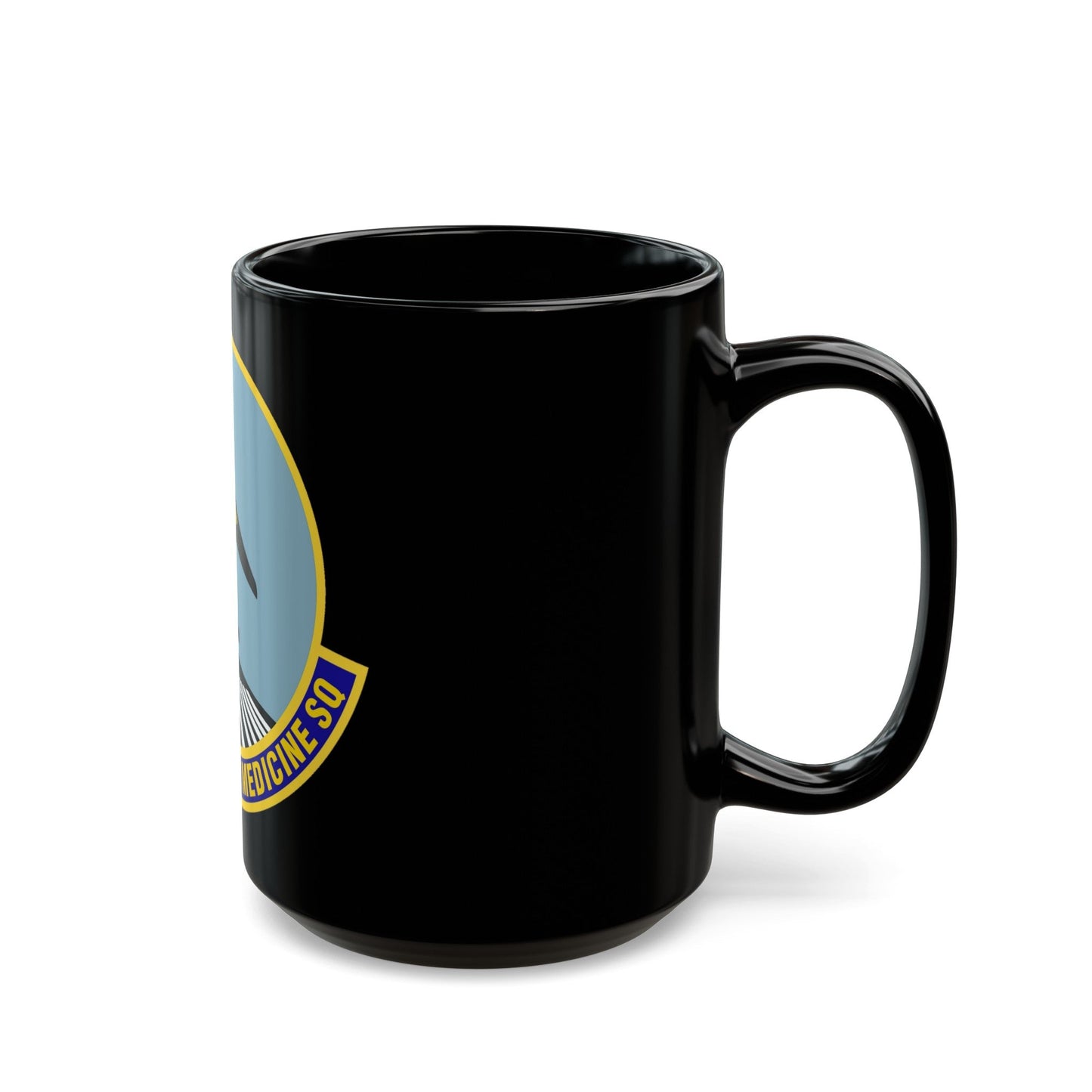 78th Aerospace Medicine Squadron (U.S. Air Force) Black Coffee Mug-The Sticker Space