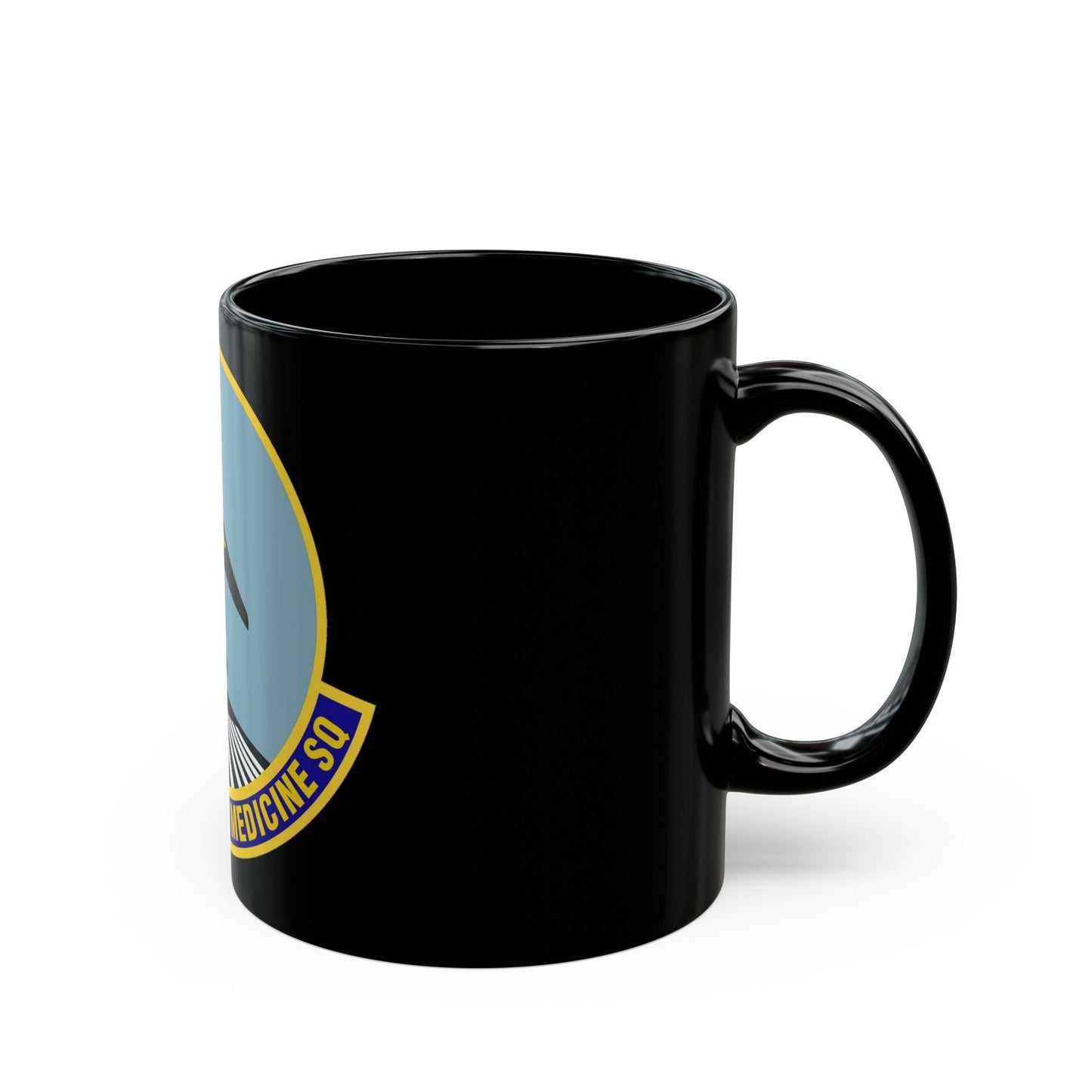 78th Aerospace Medicine Squadron (U.S. Air Force) Black Coffee Mug-The Sticker Space