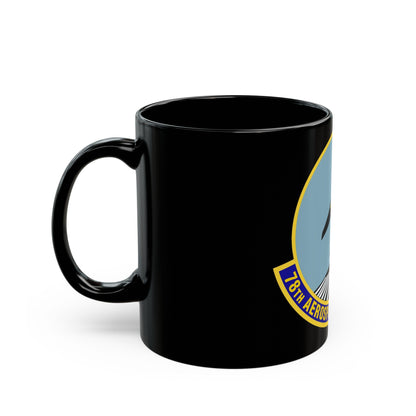 78th Aerospace Medicine Squadron (U.S. Air Force) Black Coffee Mug-The Sticker Space