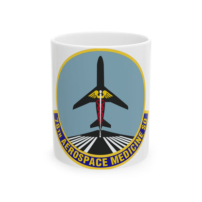 78th Aerospace Medicine Squadron (U.S. Air Force) White Coffee Mug-11oz-The Sticker Space