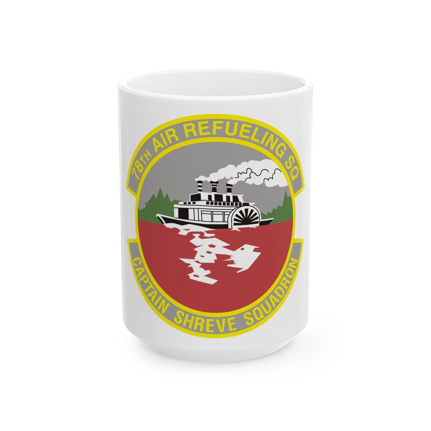 78th Air Refueling Squadron (U.S. Air Force) White Coffee Mug-15oz-The Sticker Space