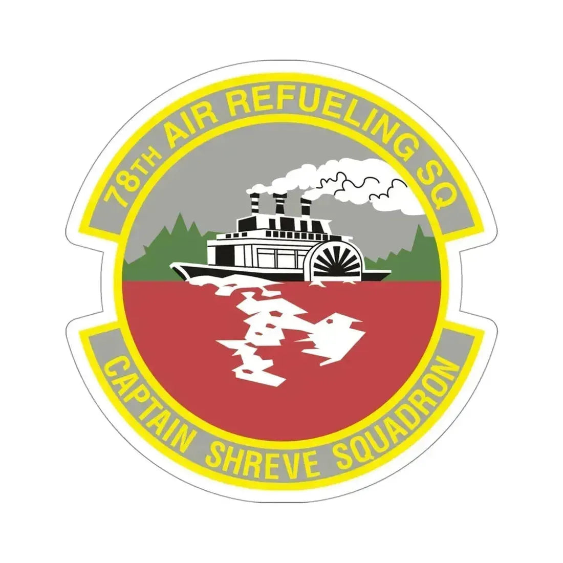 78th Air Refueling Squadron (U.S. Air Force) STICKER Vinyl Die-Cut Decal 4 Inch - The Sticker Space