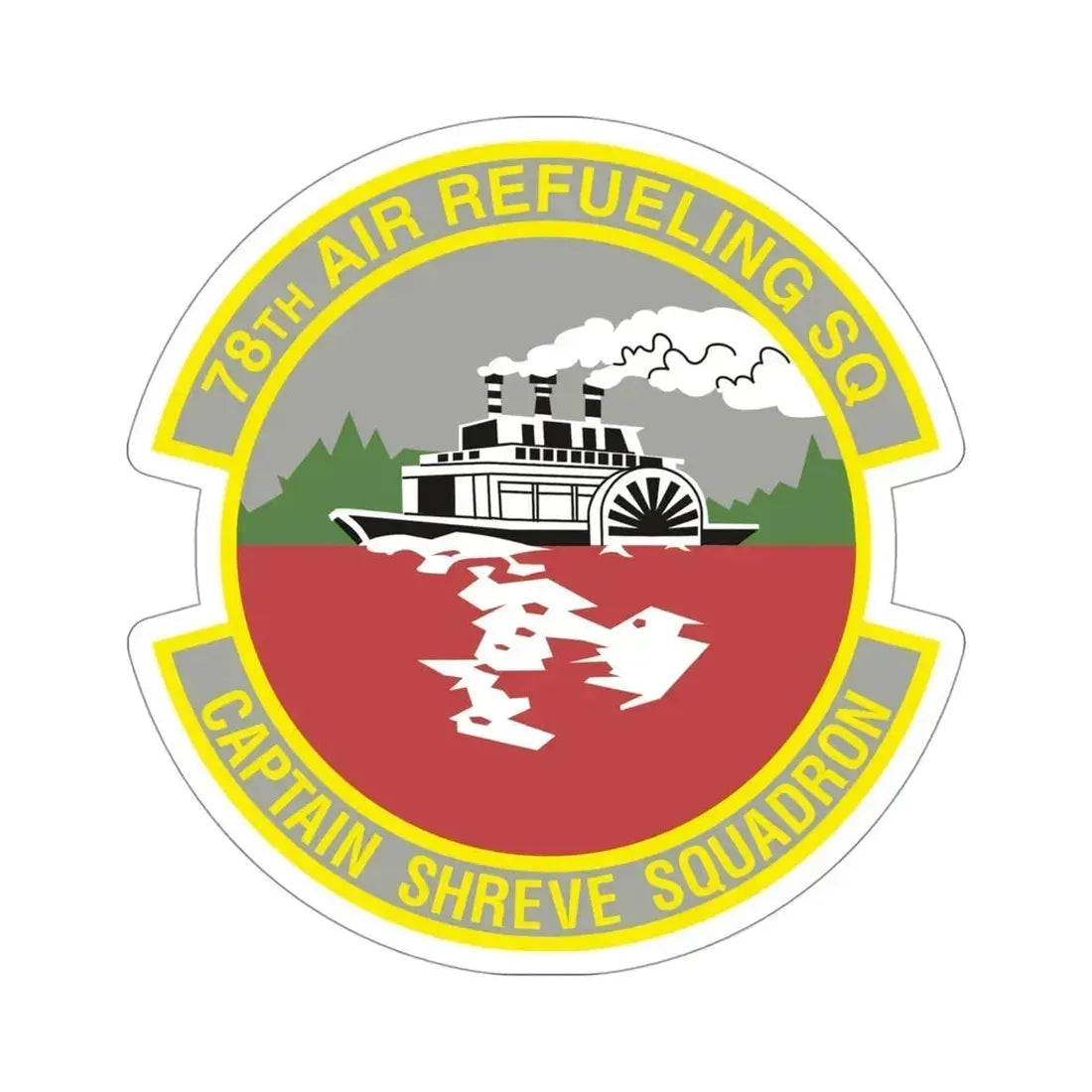 78th Air Refueling Squadron (U.S. Air Force) STICKER Vinyl Die-Cut Decal 4 Inch - The Sticker Space