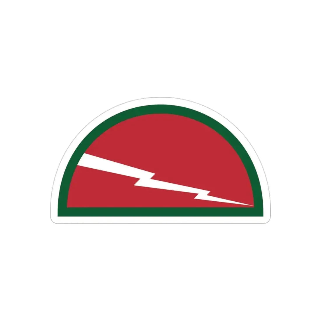 78th Infantry Division SSI (U.S. Army) REVERSE PRINT Transparent Die-Cut STICKER - The Sticker Space