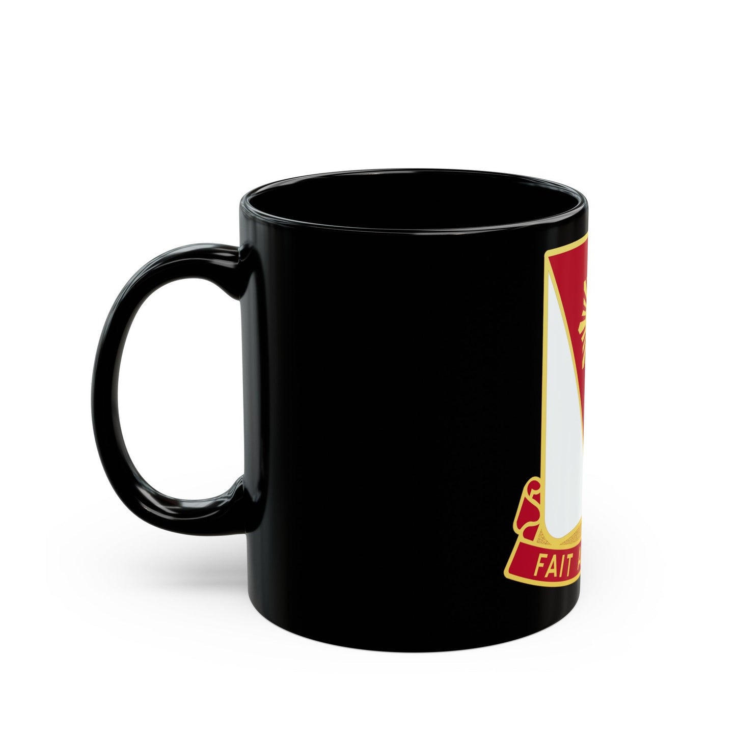 79 Engineer Battalion (U.S. Army) Black Coffee Mug-The Sticker Space