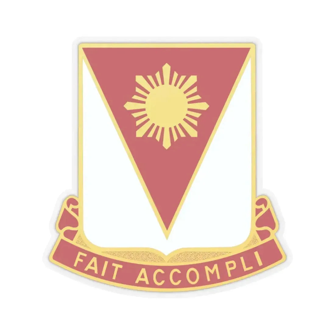 79 Engineer Battalion (U.S. Army) STICKER Vinyl Kiss-Cut Decal 2 Inch Transparent - The Sticker Space