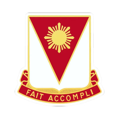 79 Engineer Battalion (U.S. Army) STICKER Vinyl Kiss-Cut Decal 2 Inch White - The Sticker Space