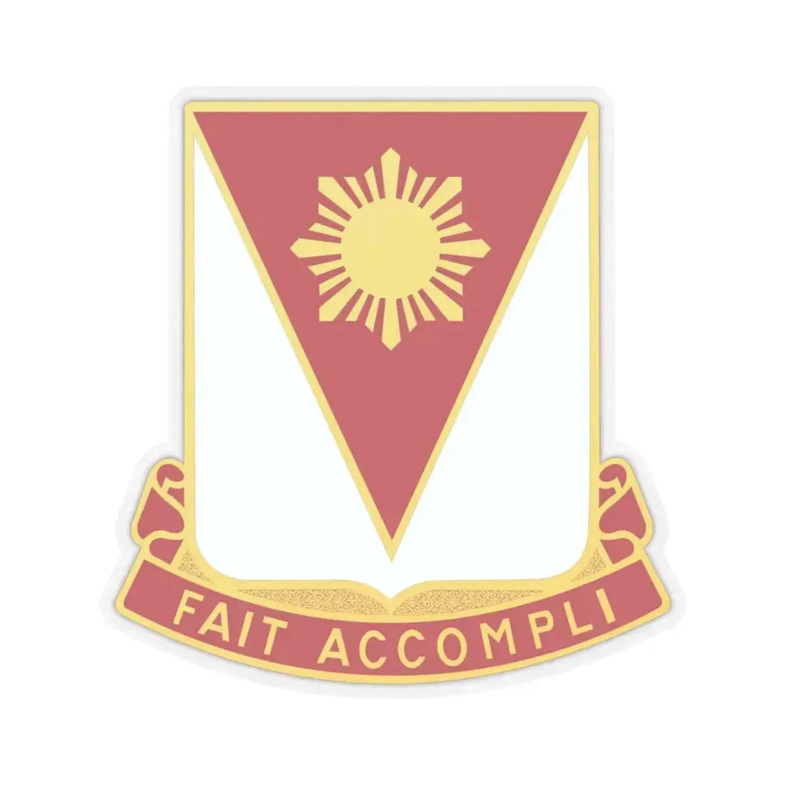 79 Engineer Battalion (U.S. Army) STICKER Vinyl Kiss-Cut Decal 3 Inch Transparent - The Sticker Space