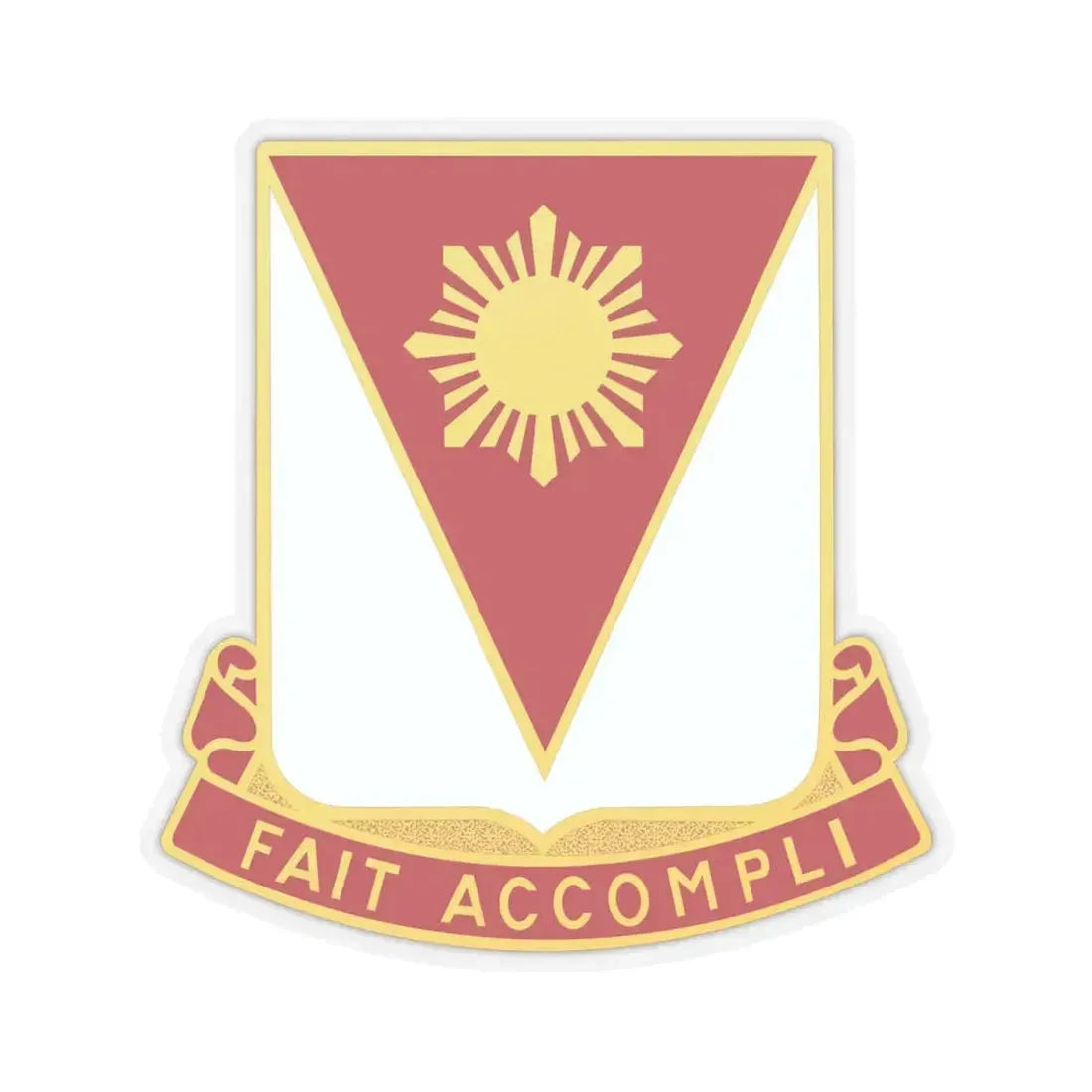 79 Engineer Battalion (U.S. Army) STICKER Vinyl Kiss-Cut Decal 4 Inch Transparent - The Sticker Space