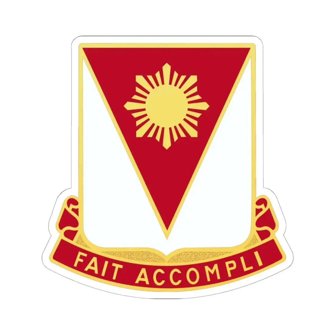 79 Engineer Battalion (U.S. Army) STICKER Vinyl Kiss-Cut Decal 6 Inch White - The Sticker Space