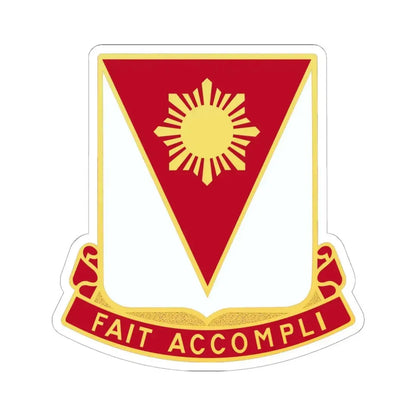 79 Engineer Battalion (U.S. Army) STICKER Vinyl Kiss-Cut Decal 6 Inch White - The Sticker Space